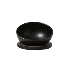 HARIO 好璃奧 法鬥犬專用碗 PTS-BH-B 155 × 177 × 97mm 150ml, 黑色, 1個