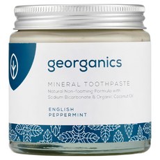 georganics 礦物牙膏 英國薄荷, 1個, 120ml