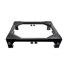 KH 凱瑄 不鏽鋼底座 固定款 黑色 台灣製, 1個