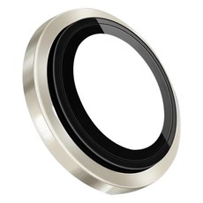 HODA 好貼 藍寶石鏡頭保護貼 原機結構設計款 iPhone 16 Pro / 16 Pro Max 原色鈦 3顆, 1組