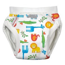 ImseVimse 有機棉幼兒如廁訓練褲 1件 非洲草原, L(9~12kg)