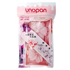 Unopan 屋諾 雪糕模 2連櫻花 Set, 1組