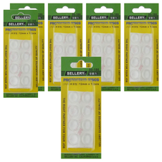 SELLERY 舍樂力 玻璃護墊, 12mm x 18個, 6組, 00-186