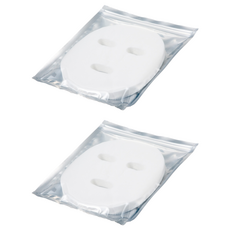 VITAHALO DIY面膜 50片 白色 100%純棉, 2包