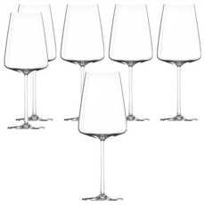 LUCARIS Muse 無鉛水晶波爾多紅酒杯, 770ml, 6個