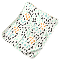 竹纖維三層嬰兒防水隔尿墊, 繽紛樹林, 1件