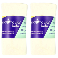 AppleCheeks 超柔有機竹棉尿墊 雙層 38 x 30cm, 2個
