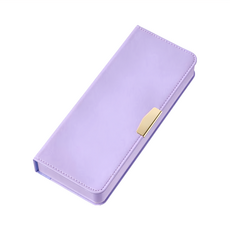 Raymay 藤井 防滑單面筆盒, 紫色, 1個