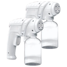 紫外線奈米噴霧消毒槍, 17.8x16.8x5.8cm, 300ml容量, Type-C充電, 藍光噴霧, 2色可選, 2個