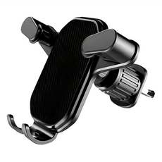 無敵王 WK-GM02 汽車手機支架，適用於寬度 9 公分以下的手機，360°任意旋轉, 黑色, 1個