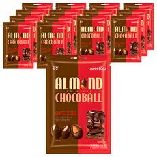 sweetory 杏仁巧克力球, 46g, 15包