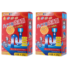 HANNAH 日本管道疏通劑 10包 有效分解毛髮汙垢 保持管道清潔, 300g, 2盒