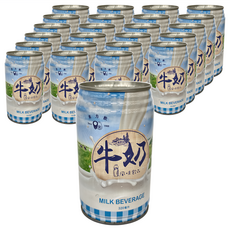 東方飲 牛奶風味飲品, 320ml, 24罐