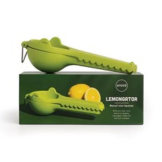 OTOTO 鱷魚榨汁器 金屬材質 不含雙酚A, 22.8 x 8.8 x 6.8cm, 1個