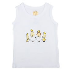 baa baa sheepz 抱抱羊 無袖上衣, 36個月, 95% 嫘縈(竹纖維), 6~12m, 抱抱羊全家福
