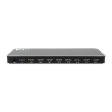 DigiSun 一進八出影音分配器 4K2K HDMI 25 x 10 x 2.3cm 638g, 黑色, 1個