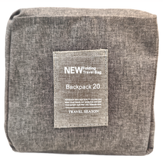 牛津布拉桿折疊旅行收納後背包 C-銀灰, 46 x 32 x 12cm, 1個