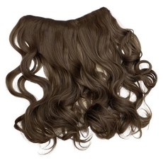 魔髮樂 U型髮片 22吋 波浪 捲髮 B5061 淺棕色, 1片