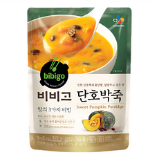 CJ bibigo 甜南瓜粥 Sweet Pumpkin Porridge, 420g, 4包