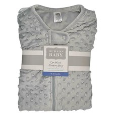 HUDSON BABY 暖膚魔豆顆粒防踢背心, 2.5 TOG 冬季睡袋, L, 灰色
