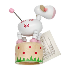 small foot 木製按壓動物 - 羊, 1個