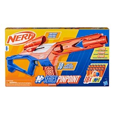NERF 樂活打擊 N系列 神準王 玩具槍，附18發子彈，10發彈匣, 1盒