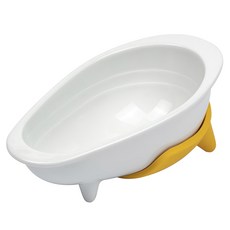 HARIO 好璃奧 長嘴犬專用磁碗 PTS-WP-W 300ml, 潔淨白, 1個