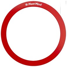 Meet Mind ios/Android 多彩引磁片 2個套裝, 無線充電, 輕薄磁吸, 紅色, 1組