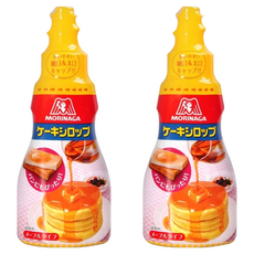 MORINAGA 森永 蛋糕糖漿，楓糖口味，200g，雙尺寸瓶蓋設計, 2瓶