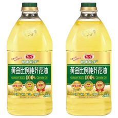 愛之味 黃金比例純芥花油, 2.6L, 2瓶