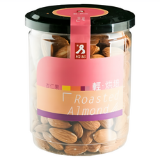 松記名點 烘培杏仁果, 280g, 1罐