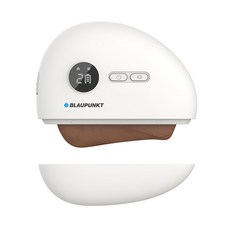 BLAUPUNKT 德國藍寶 溫感臉部按摩器 BPB-C01DS, 泗濱砭石, 恆溫加熱, 3D貴妃曲線導頭, Type-C充電, 月光白