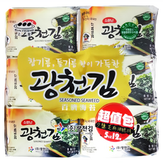 SUNFRIEND 海苔 12包, 60g, 1組