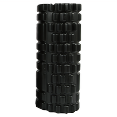 S-SportPlus+ 月牙瑜珈柱 黑色 肌肉放鬆 運動舒緩, 短33, 1個