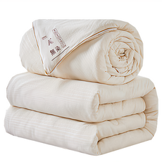 SC嚴選 無染超柔大豆纖維被 米白色 150*200CM 6斤 (冬被) 1件, 200 x 150cm