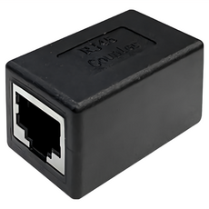 i-gota 愛購它 RJ45 抗干擾網路線延長接頭，母對母, ARJ45SS-1, 1個, 3.8cm