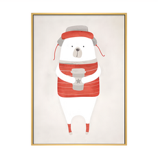 咖啡暖暖掌白熊, 木色