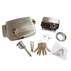 SILVER BIRD 銀鳥牌 電鎖 自動鐵門鎖 內開型, 1個