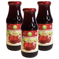 Royal Chef 天廚 天然石榴汁, 100%純天然, 非濃縮還原果汁, 200ml, 3瓶