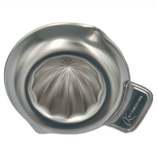 YOSHIKAWA 吉川 居酒家GOODS 不鏽鋼檸檬榨汁器, 12.5 x 11 x 4.5cm, 1個