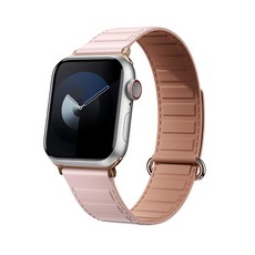 Innostyle MagFlex 200系列 磁吸撞色扣環矽膠錶帶, 粉色, 1個