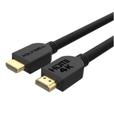 POLYWELL 寶利威爾 HDMI 2.0 版 4K60 公對公 PW15-W60-G010, 1m, 1條