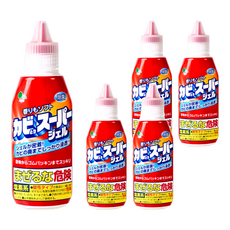 Mitsuei 浴室除菌除霉凝膠 100g 省時省力 浴室磁磚縫隙清潔 強效滲透去除污垢, 5瓶