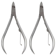 SUNDEN 鏽鋼迷你單簧甘皮鉗 10.5cm*4.7cm, SD2802, 2支