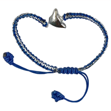 狐仙招桃花人際手鍊 銀藍線款