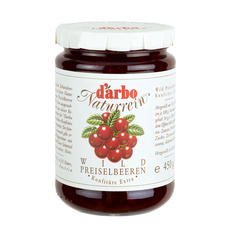 d'arbo 徳寶 越桔果醬 奧地利進口, 450g, 1罐