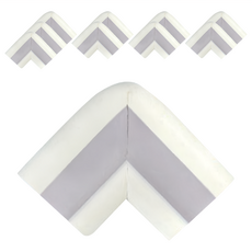 vanibaby 雙色加厚安全防撞角 灰色 10個 NBR材質, 60 x 60 x 35mm