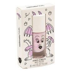 nailmatic KIDS 伊里亞德水漾亮彩指甲油 閃爍8ml 專為兒童設計, 閃紫, 1瓶