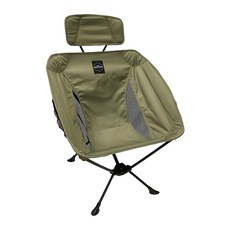 MONTERRA Headrest Grande 輕量蝴蝶型折疊椅 頭靠式, 1個, 橄欖綠