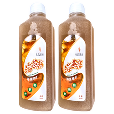 自然補給 冰糖海燕窩, 台灣東北角石花菜, 清涼解渴 豐富口感, 1000公克, 1L, 2瓶